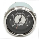 Teleflex Boat Tachometer Gauge 67363F Sterling Black Series New. Price: $94.65.