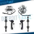 6PC 4WD Front Wheel Hubs Outer Tie Rod Sway Bar For 2007-10 Expedition Navigator New. Price: $202.66.