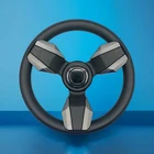 Collina Boat Steering Wheel Dark Gray Inserts - Lg Black Keyed Only New. Price: $80.63.