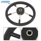 5 Spoke Marine Destroyer Steering Wheel 13-7/8" Boat Stainless Steel New. Price: $31.89.