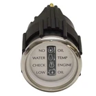 Omc 0775800 Evinrude Johnson Genuine Oem Retro White 2" System Check Gauge New. Price: $159.95.