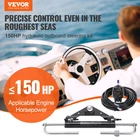 Hydraulic Outboard Steering Kit, 150HP, For Station Single-engine Boats New. Price: $521.04.