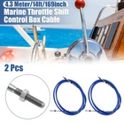2PCS 14FT 4.3 Meter 169INCH Marine Throttle Shift Remote Control Box Cable New. Price: $51.60.