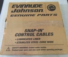 D10 Evinrude Johnson Omc 0176118 Control Cable Oem New Factory Boat Parts. Price: $26.69.