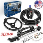 200HP Hydraulic Outboard Steering Kit Boat Marine System For Yamaha, Suzuki New. Price: $897.98.