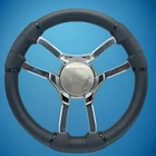 Malera Boat Steering Wheel Chrome Spokes Sunchaser New. Price: $191.50.
