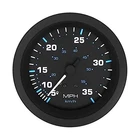 Sierra 68395P Eclipse Black 3" 5-35 Mph Speedometer Gauge Kit With Pitot & Hose New. Price: $69.95.
