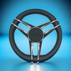 Ranger Steering Wheel Stainless Steel Spoke Leather Rim Logo New. Price: $339.99.