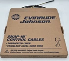 Johnson Evinrude 377377 Long Life Control Cable 17FT Stern Drive Bombardier New. Price: $29.00.