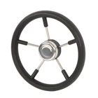 13-7/8 Inch Stainless Steel Boat Steering Wheel Foam 5 Spoke Marine Destroyer New. Price: $46.15.