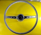 16" Vintage Ride Guide White Steering Wheel Square Taper Shaft 34659 Kiekhaefer Used. Price: $137.50.