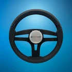 Badia Boat Steering Wheel Brushed Black Aluminum Spokes New. Price: $148.89.