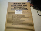 Quicksilver Mercury #16903A20 Commander 2000 Remote Control, Free Freight New. Price: $249.95.