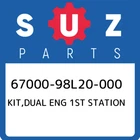 67000-98L20-000 Suzuki Kit,dual Eng 1ST Station 6700098L20000, New Genuine Oem P. Price: $3487.36.