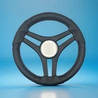 Molinara Marine Steering Wheel Black Brushed Alum Spokes Plain New. Price: $122.99.