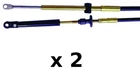 Pack 22 Ft Xtreme Control Cables Fits Johnson, Evinrude, Omc, Brp, E-tec,ficht New. Price: $189.46.
