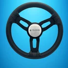 Model 15 Boat Steering Wheel Blk Brushed Alum Spokes Gussi Logo New. Price: $165.60.