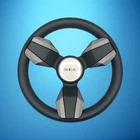 Collina Boat Steering Wheel Dark Gray Inserts - Crest Keyed Only New. Price: $80.63.