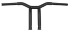 Burly 1.25" Dominator Raked Bars 10" B12-6051SB New. Price: $285.71.