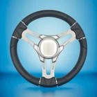 Verona Boat Steering Wheel Gray Brushed Aluminum Spokes Keyed Or Splined Hub New. Price: $108.77.