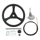 Boat Steering System 14 Feet Cable 13.5 Inch Wheel 3/4 Shaft Carmocar Rotary New. Price: $209.99.