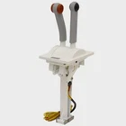Uflex Boat Throttle Control B208 Two Lever Top Mount White Gray Red New. Price: $355.94.