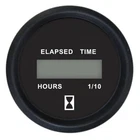 Faria Euro Black 2" Hourmeter Gauge (digital) (12 - 32 V) New. Price: $66.68.