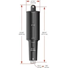 Lenco 24V 2-1/4" Stroke Extreme Duty Actuator With 6' #15062-001 New. Price: $351.71.