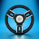 Gussi Italia Black Model 702 Steering Wheel With Keyed Hub Blue Wave Cap New. Price: $125.80.