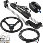 Uimoso Hydraulic Steering System Kit For Boats, 300HP Pump, Cylinder, And Wheel New. Price: $529.99.