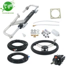 Hydraulic Outboard Steering Kit 90HP Bi-directional Locking Cylinders Black New. Price: $391.23.
