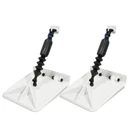 Nauticus Smart Tabs 9.5"X10" For 13'-15' Boat W/30 40HP White SXW9510-30 New. Price: $142.76.