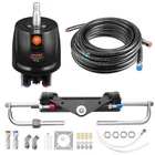 Vevor Hydraulic Steering Kit 150 Hp Helm Pump Cylinder 20 Ft Hose For Outboards New. Price: $369.90.