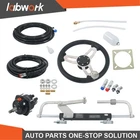 Labwork Boat 90HP Outboard Hydraulic Steering Kit Marine Wheel. Price: $380.85.