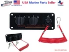 Key Switch Panel Yamaha Outboard Twin Engine 6Y8-82570-04-00 6Y8-82570-05-00 New. Price: $255.99.