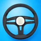 Badia Boat Steering Wheel Brushed Black Aluminum Spokes - Plain New. Price: $147.40.