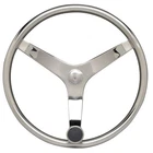 Uflex - V46 13.5" Stainless Steel Steering Wheel W/speed Knob Nut New. Price: $223.65.