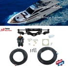 Hydraulic Steering Kit 350 Hp Helm Pump Cylinder 26 Ft Hose For Outboards New. Price: $523.57.
