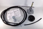 Qymopay 16FT Cable Outboard Steering Kit 3/4" Standard Tapered Shaft, *no Wheel* New. Price: $105.00.