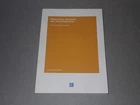 Zf Microcommander MM9110 Installation Operation Troubleshooting Manual Good. Price: $85.00.