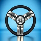 Gussi Italia Marine Steering Wheel Stainless Steel Spokes Soft Touch Rim Axis New. Price: $178.00.