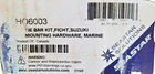 Ss HO6003 Tie Bar Kit New. Price: $530.37.