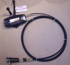 Rebuilt Evinrude Simplex Johnson Two Handle Control Box, New 13' Cables #12 Remanufactured. Price: $229.50.