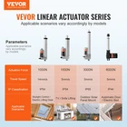 Vevor Linear 12V, 4 Inch High Load 330LBS/1500N Actuator, 0.19"/ New. Price: $45.07.
