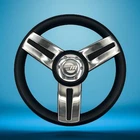 Saline Marine Steering Wheel Stainless Steel Spoke Soft Touch Rim Malibu New. Price: $195.80.