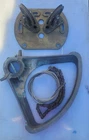 Yacht Specialties Bronze Steering Quadrant For 2-3/8 Rudder Shaft Used. Price: $200.00.