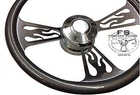 Forever Sharp 1096(CF)/F27-56P Marine Boat Steering Wheel (flame/half Wrap)... New. Price: $176.99.