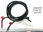 Yamaha Outboard F250 Oem Battery Cable Set 6KA-82105-00-00 Freshwater! Used. Price: $108.75.