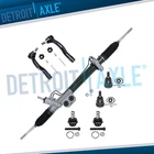 Power Steering Rack Pinion Tie Rods Ball Joints Kit For Nissan Titan Armada QX56 New. Price: $278.51.