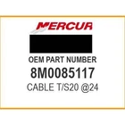Mercury Cable T/S20 24 8M0085117 Oem New. Price: $67.08.